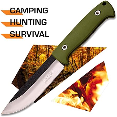 Vue 3 de Elk Ridge Ergn Couteau