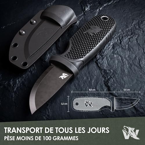 Vue 6 de Odenwolf Wmini Couteau De