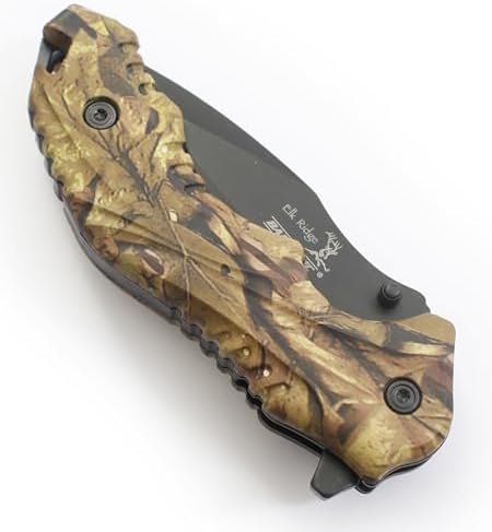 Vue 2 de Couteau Pliant Nature Chasseur