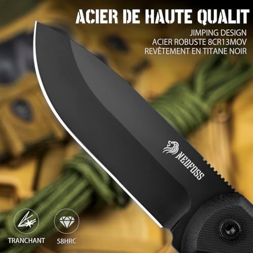 Vue 2 de Nedfoss Seal Bk Couteau