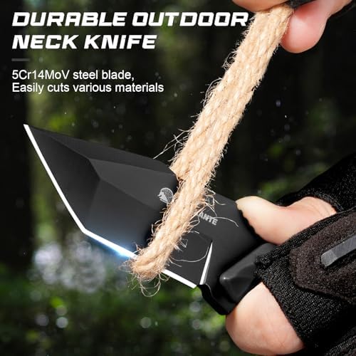 Vue 2 de Neck Knife Xtank Lame