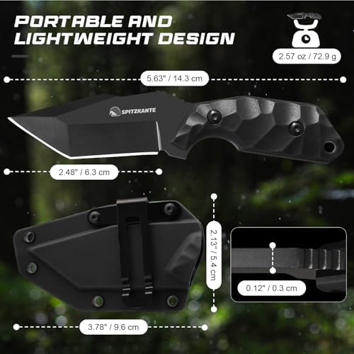 Vue 5 de Neck Knife Xtank Lame