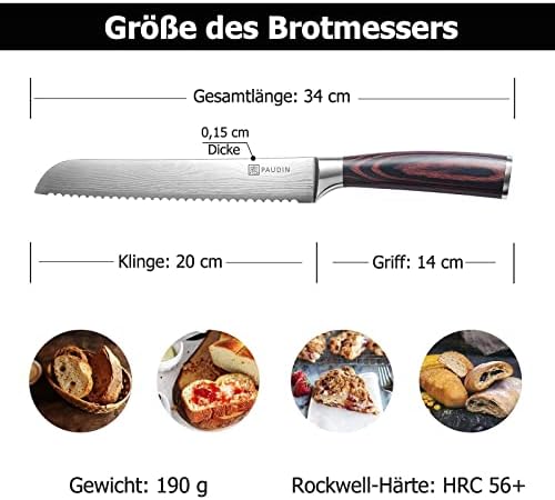 Vue 2 de Paudin Couteau Pain