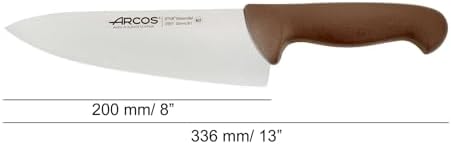 Vue 2 de Arcos Couteau Chef Professionnel