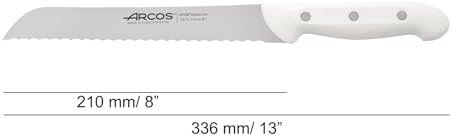 Vue 2 de Arcos Couteau Pain