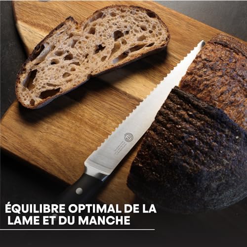 Vue 3 de Masterchef Couteau Pain