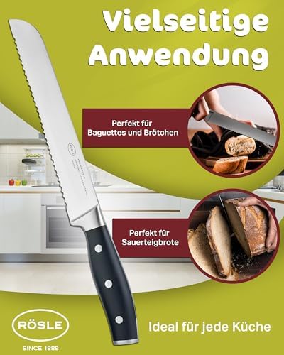 Vue 6 de Rosle Couteau Pain