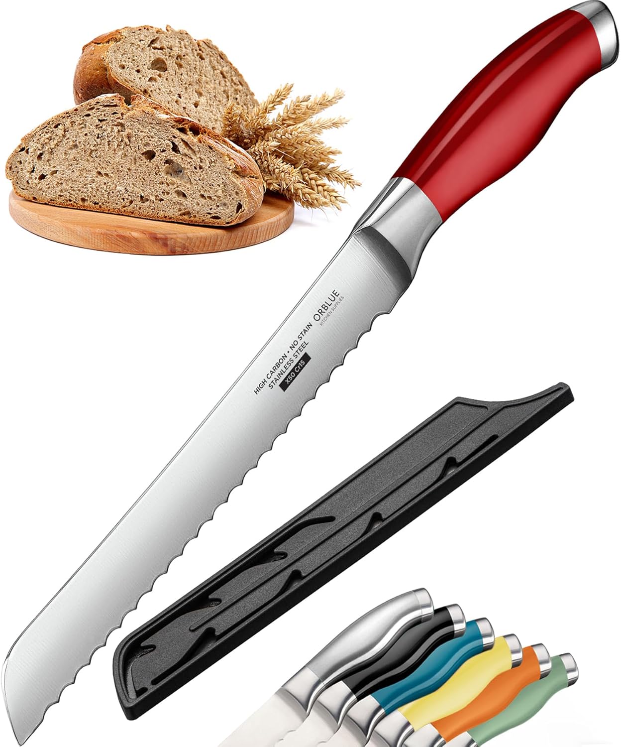 Orblue Couteau Pain
