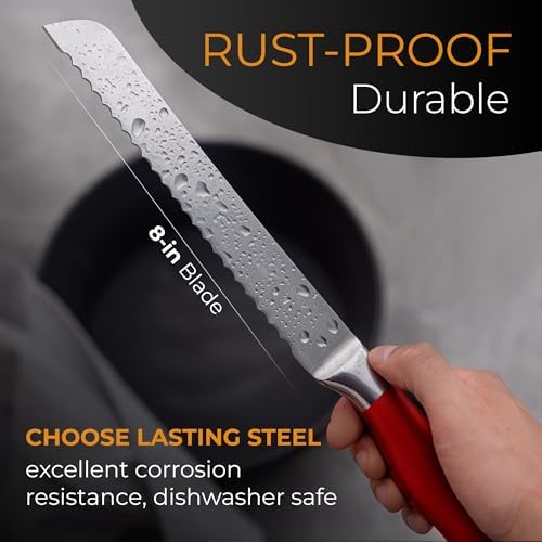 Vue 5 de Orblue Couteau Pain