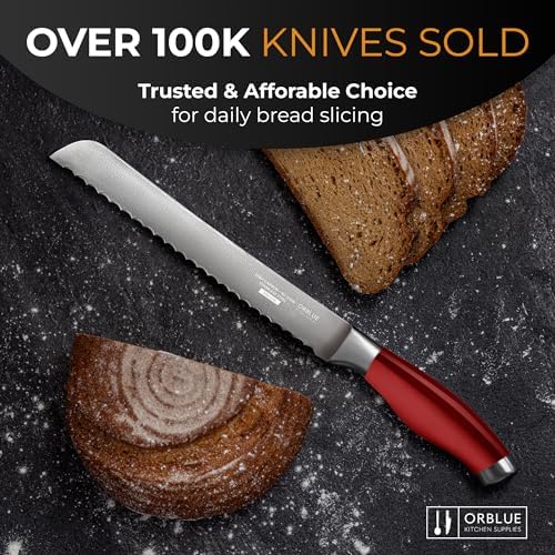 Vue 7 de Orblue Couteau Pain