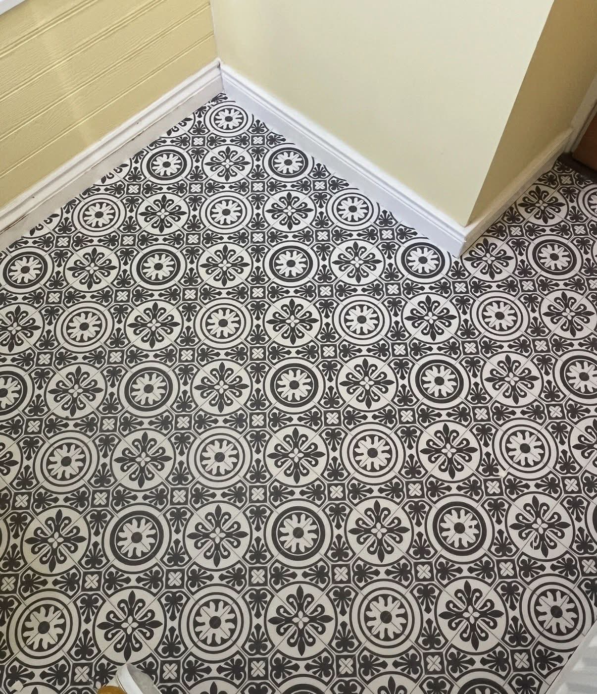 Vinyl flooring installation 10