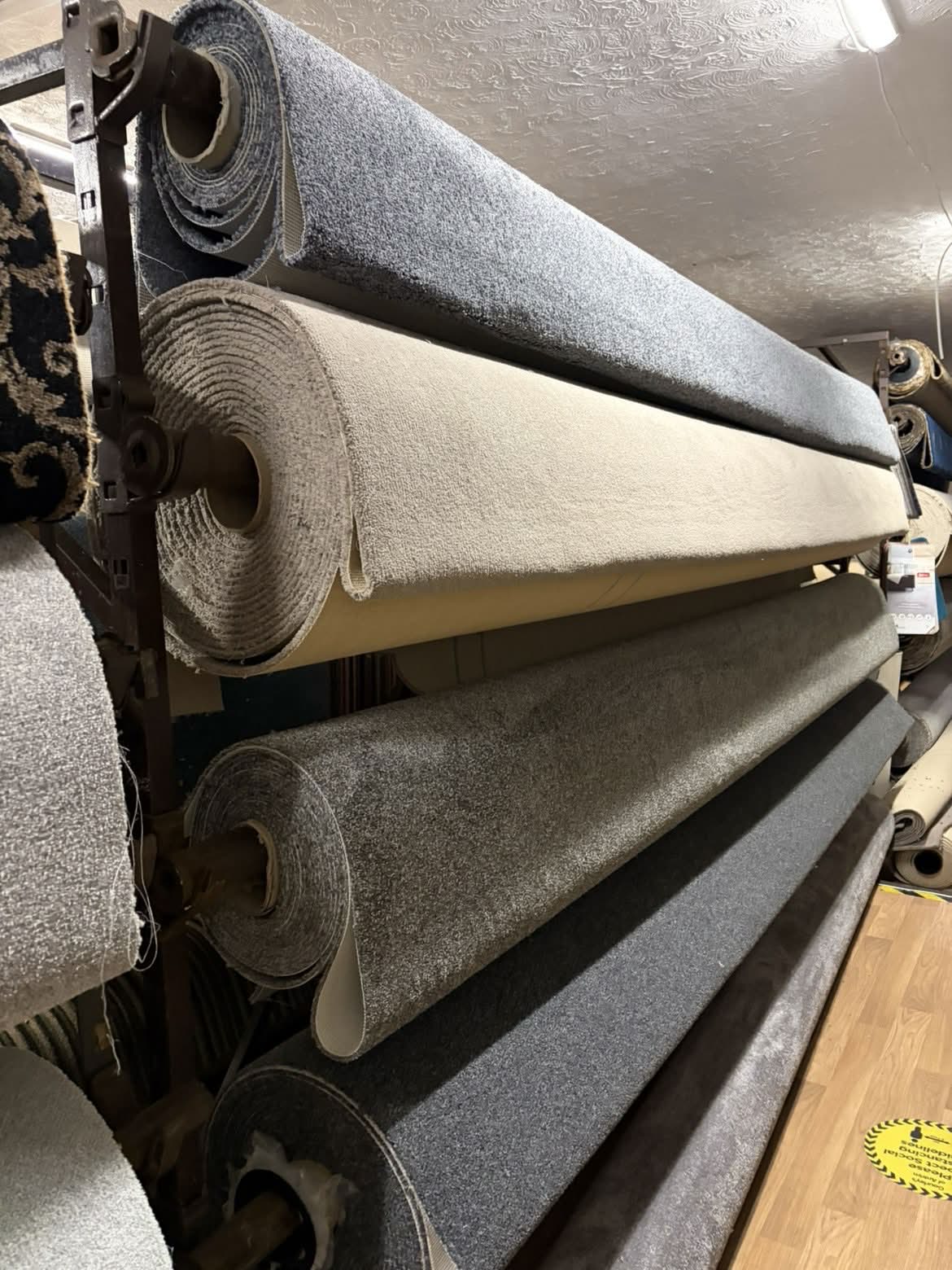 Carpet flooring in our showroom 2