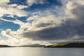 View towards St Ninian's beach