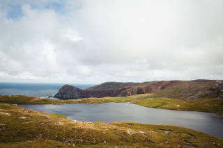 Loch near Lang Clodie Wick