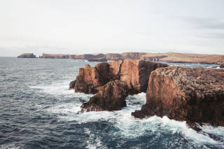View south towards Moo Stack & Silwick