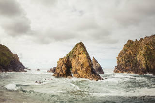 Sea stack, Uyea