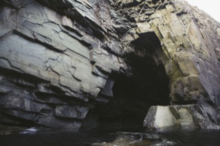 Natural arch, Boddam
