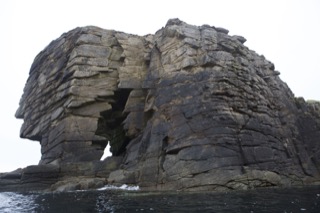Natural arch, Boddam