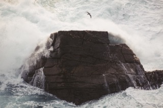 Cliff view, No Ness