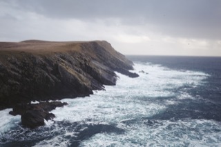 Cliff view, No Ness