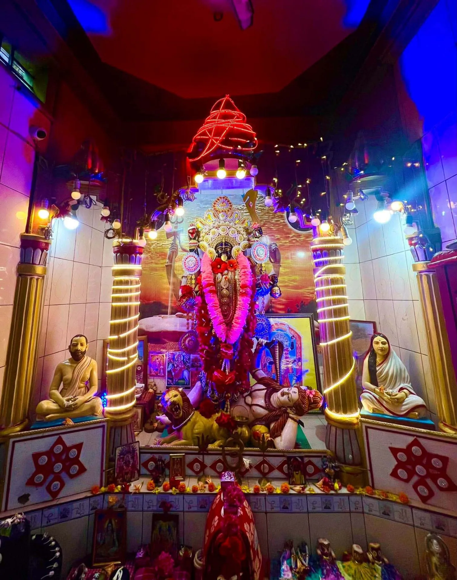 পাথরঘাটা শ্রী শ্রী সার্বজনীন রক্ষা কালী মন্দির 🌺🔱