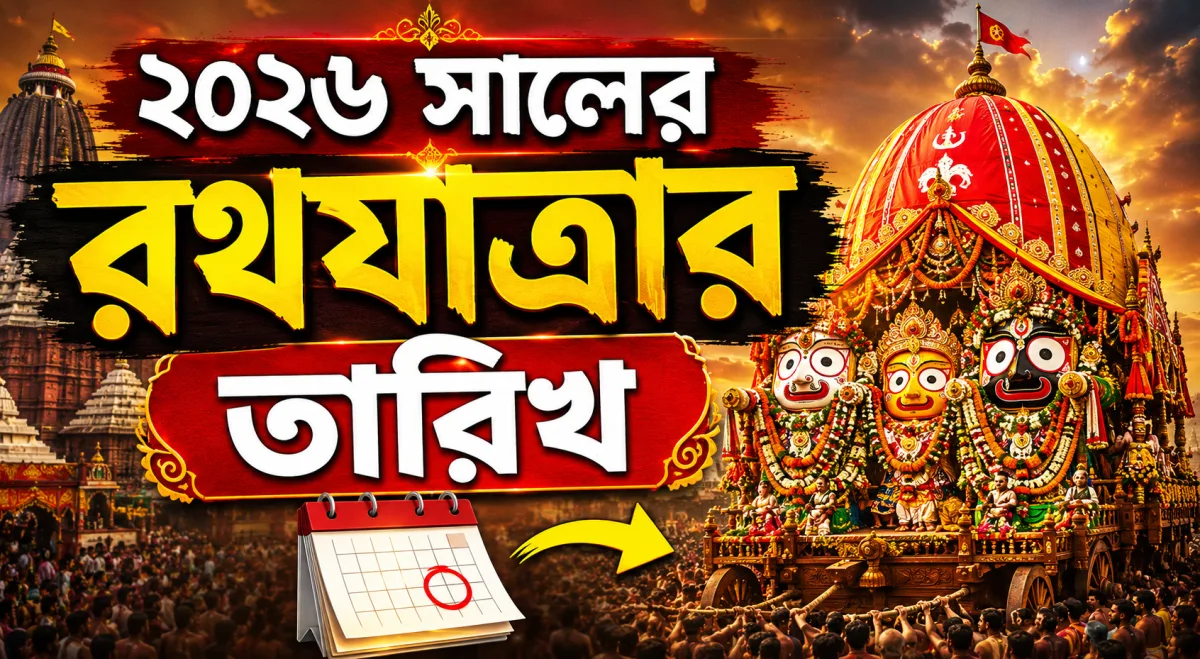 ২০২৬ সালের রথযাত্রার তারিখ