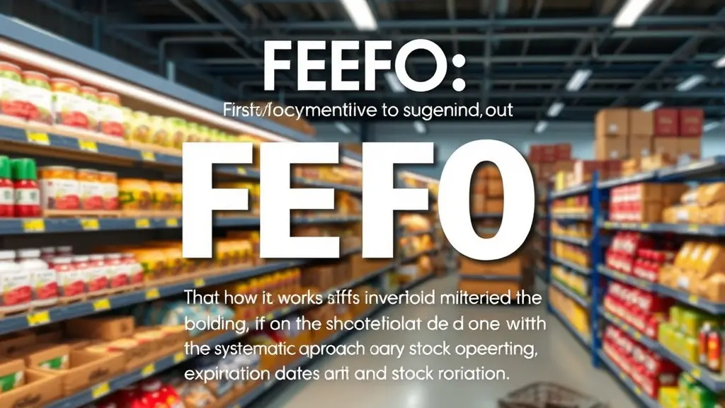 FEFO là gì? Tìm hiểu về nguyên tắc quản lý tồn kho