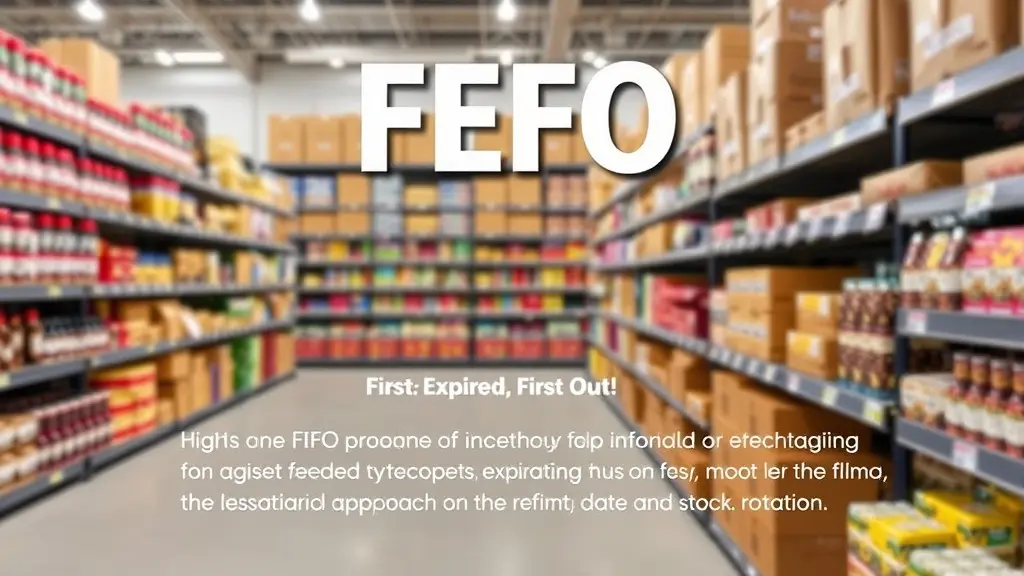 FEFO là gì? Tìm hiểu về nguyên tắc quản lý tồn kho