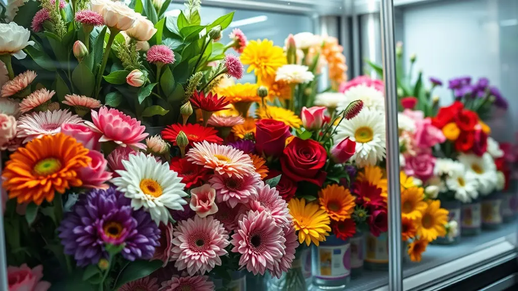 Kho lạnh bảo quản hoa tươi - Giải pháp tối ưu cho ngành hoa