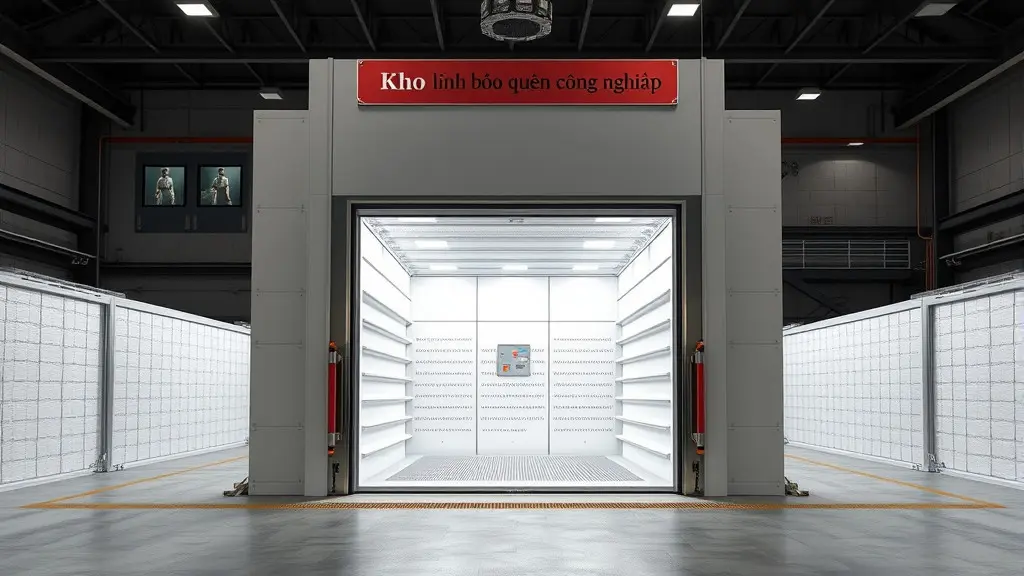 Kho lạnh bảo quản công nghiệp - Giải pháp tối ưu cho ngành thực phẩm và logistics