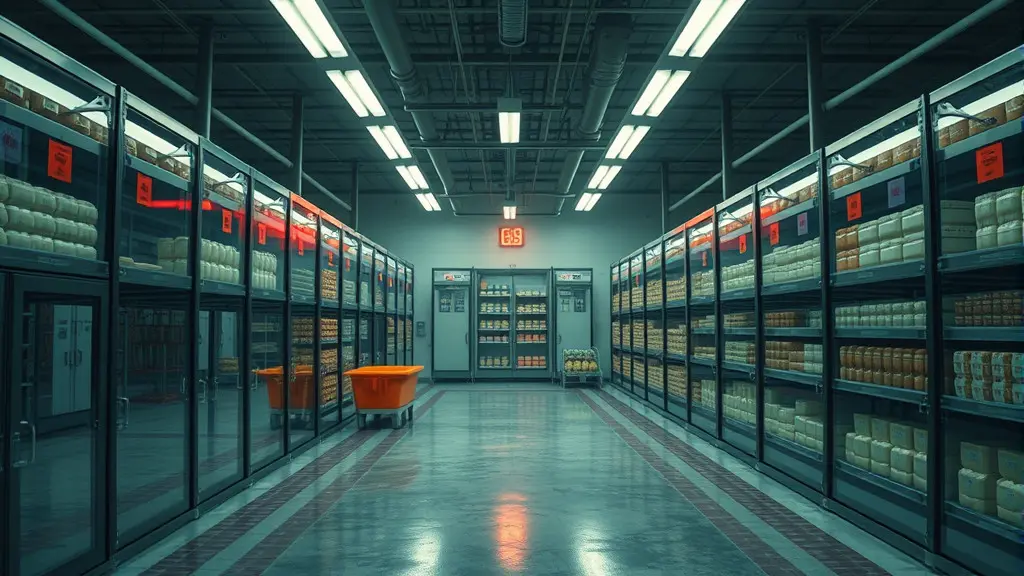 Kho lạnh bảo quản thực phẩm - Thúc đẩy sự tươi mới và an toàn trong ngành thực phẩm