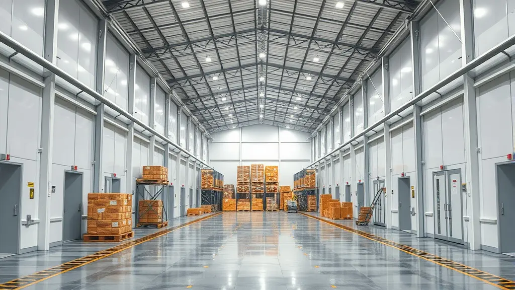 Kho lạnh trung chuyển hàng hóa - Giải pháp tối ưu cho chuỗi cung ứng