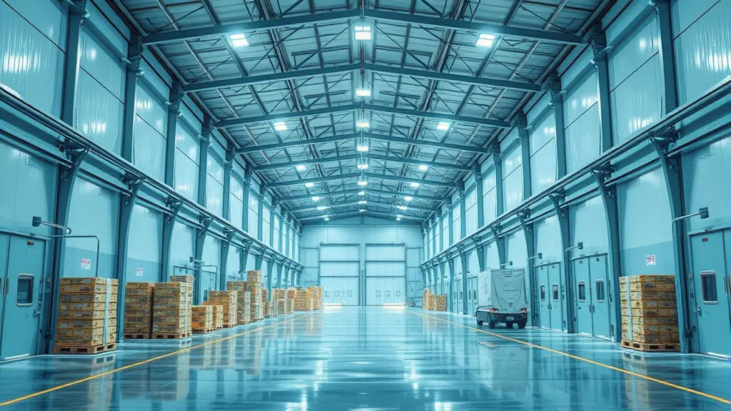 Kho lạnh trung chuyển hàng hóa - Giải pháp tối ưu cho chuỗi cung ứng