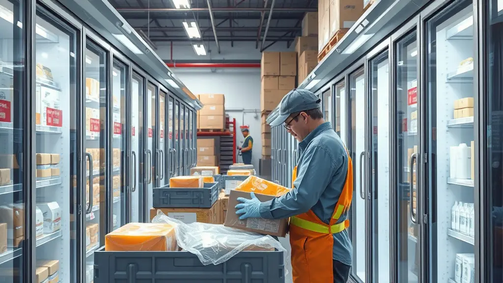 Dịch vụ đóng gói hàng trong kho lạnh chuyên nghiệp