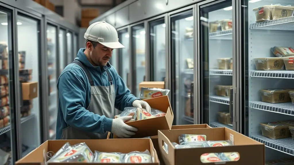 Dịch vụ đóng gói hàng trong kho lạnh chuyên nghiệp