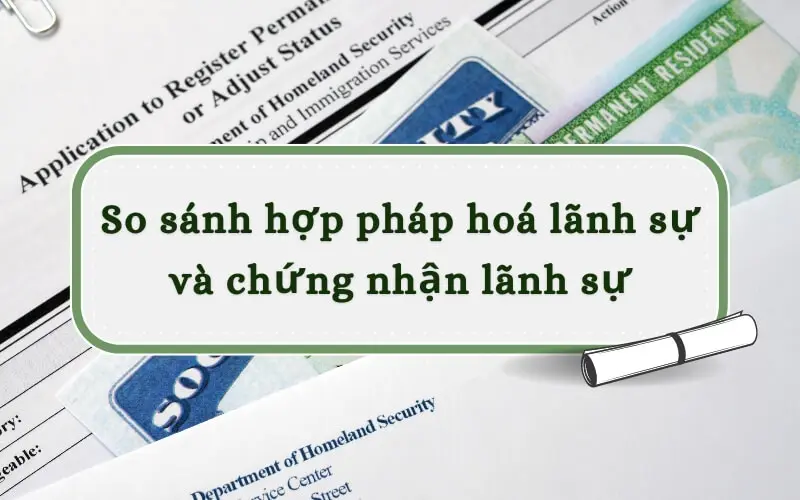 Các Loại Giấy Tờ Cần Hợp Pháp Hóa Lãnh Sự Và Thủ Tục Thực Hiện