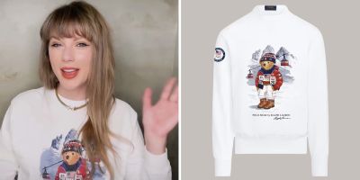Taylor Swift Shares a Surprise 2026 Olympics Message Wearing a $96 Shirt You Can Still Shop