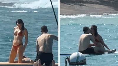 Margaret Qualley & Jack Antonoff Show Off Chiseled Beach Bodies in Hawaii