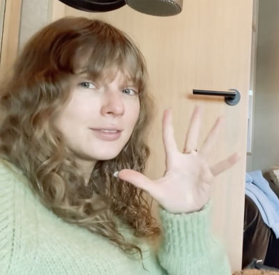 Taylor Swift goes makeup-free in the studio for ‘Opalite’ behind-the-scenes video