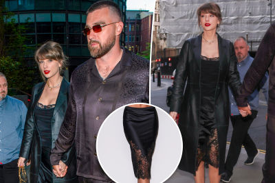 Taylor Swift’s lacy date-night skirt is under $300, and it’s selling out fast