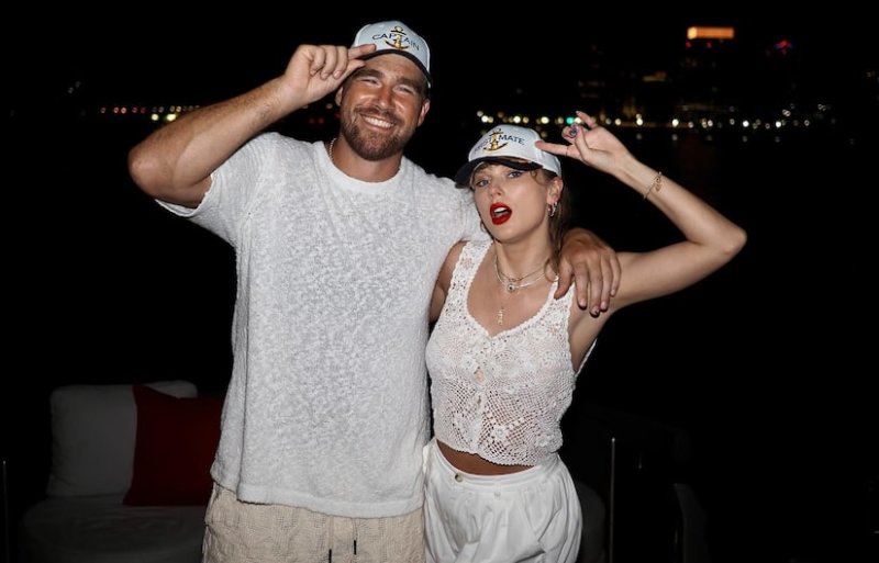 Travis Kelce Claims He & Taylor Swift Don’t Fight: ‘Never Once’