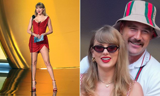 Taylor Swift is back! Singer will appear next week at an awards show after break to plan Travis Kelce wedding