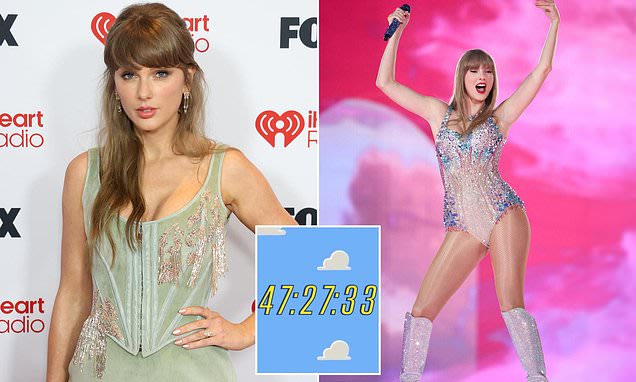 Taylor Swift sends fans into a meltdown as countdown clock appears on website before VANISHING in minutes