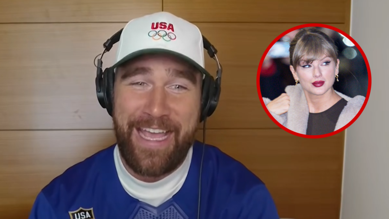 Taylor Swift, Travis Kelce Were Locked In For USA Men's Hockey Gold Medal Win