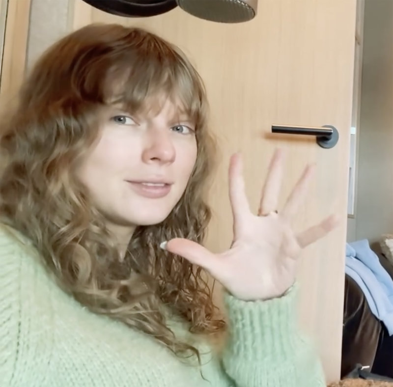Taylor Swift goes makeup-free in the studio for ‘Opalite’ behind-the-scenes video
