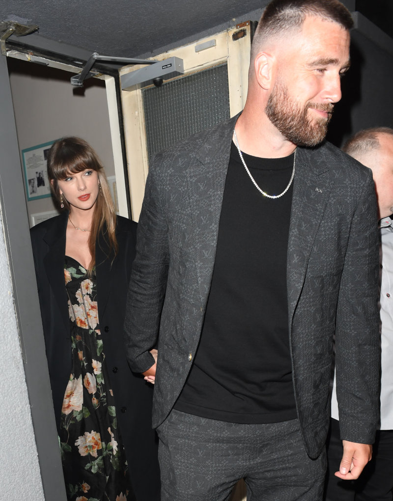 Taylor Swift and Travis Kelce look loved-up on London date night as wedding approaches