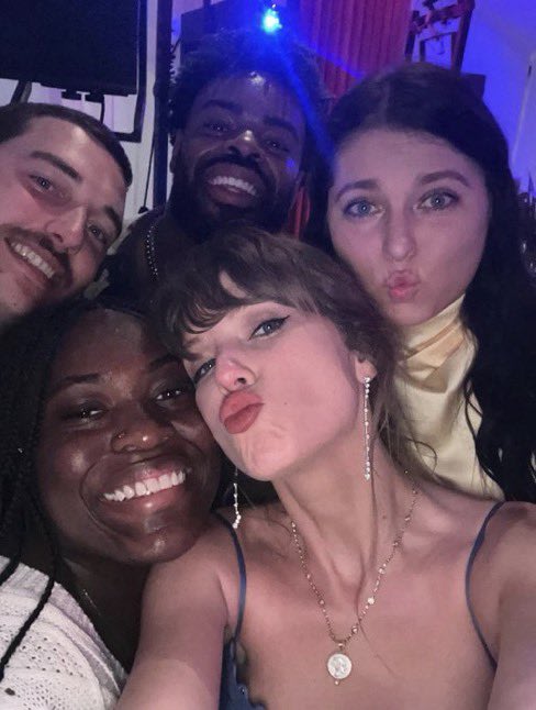 Taylor Swift Snaps Selfies as Travis Kelce's Date at George Karlaftis' Wedding