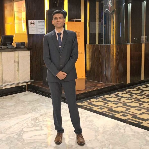 Tarakeshwar Rao, hospitality trainer and founder of Service Nexus