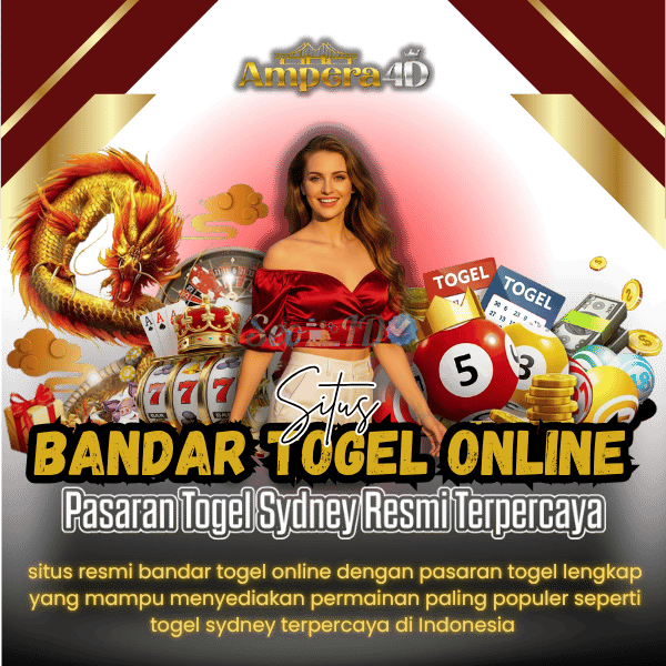 Ampera4D: Bandar Togel Online Pasaran Sydney Resmi & Terpercaya