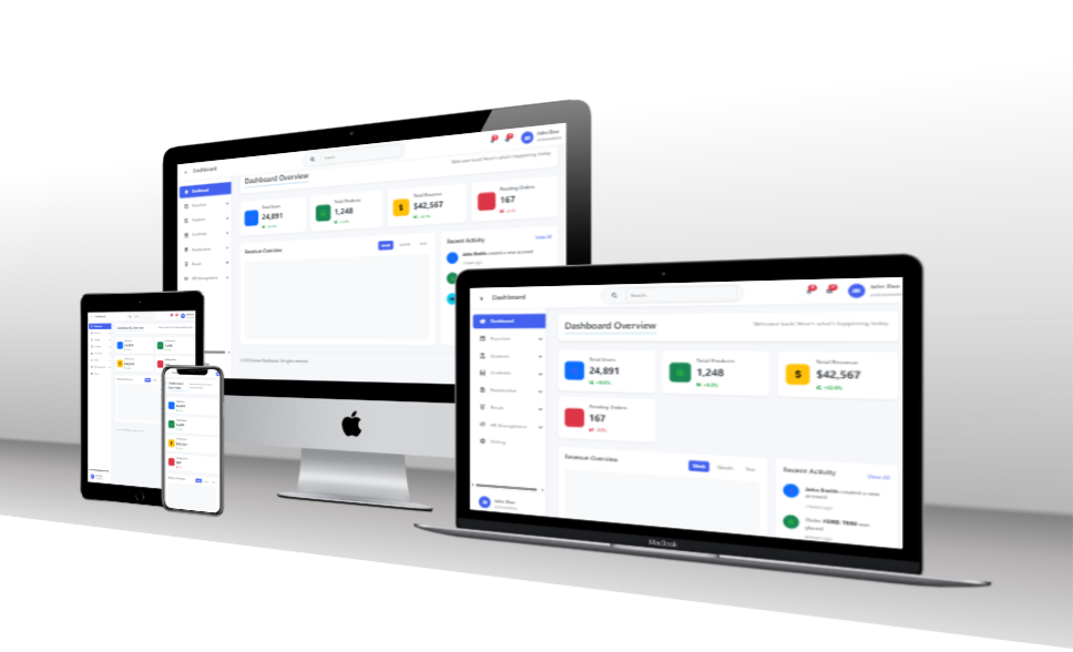 AxomWebify Admin Dashboard